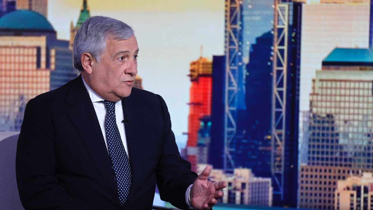 Il vicepremier Antonio Tajani