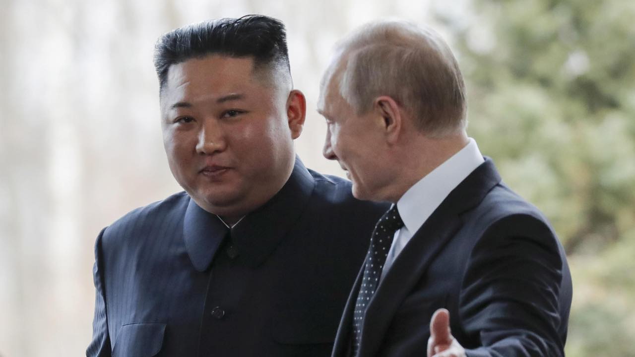 Kim Jong-un e Vladimir Putin