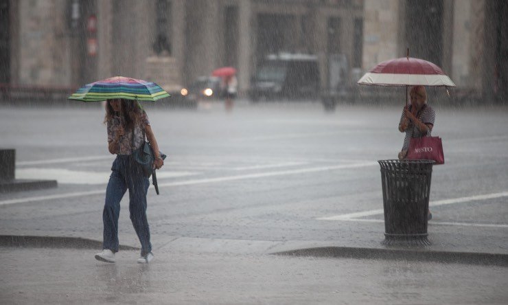 Maltempo a Milano