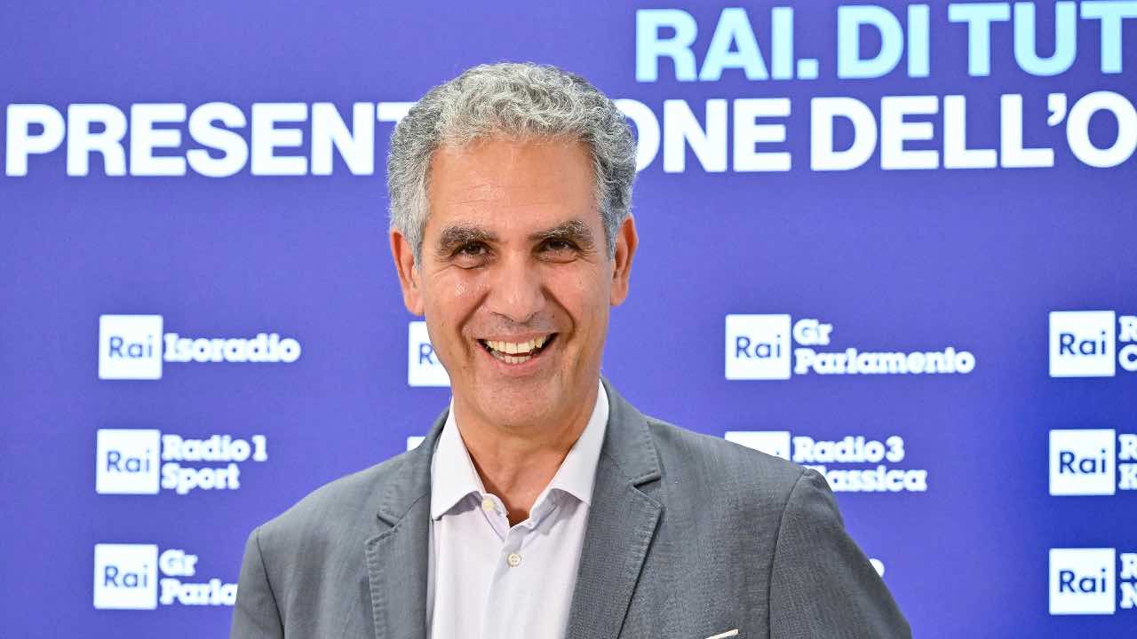 Marcello Foa nel corso della presentazione dei palinsesti Radio della Rai