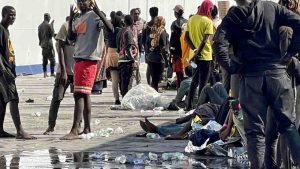 Migranti a Porto Empedocle