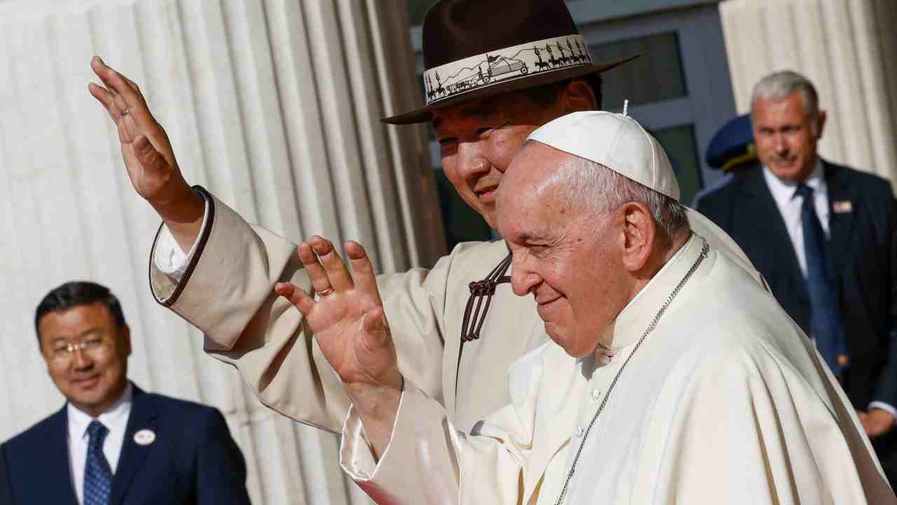 Papa Francesco in Mongolia