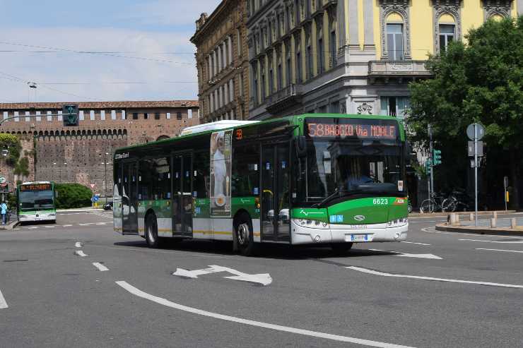 autobus a Milano
