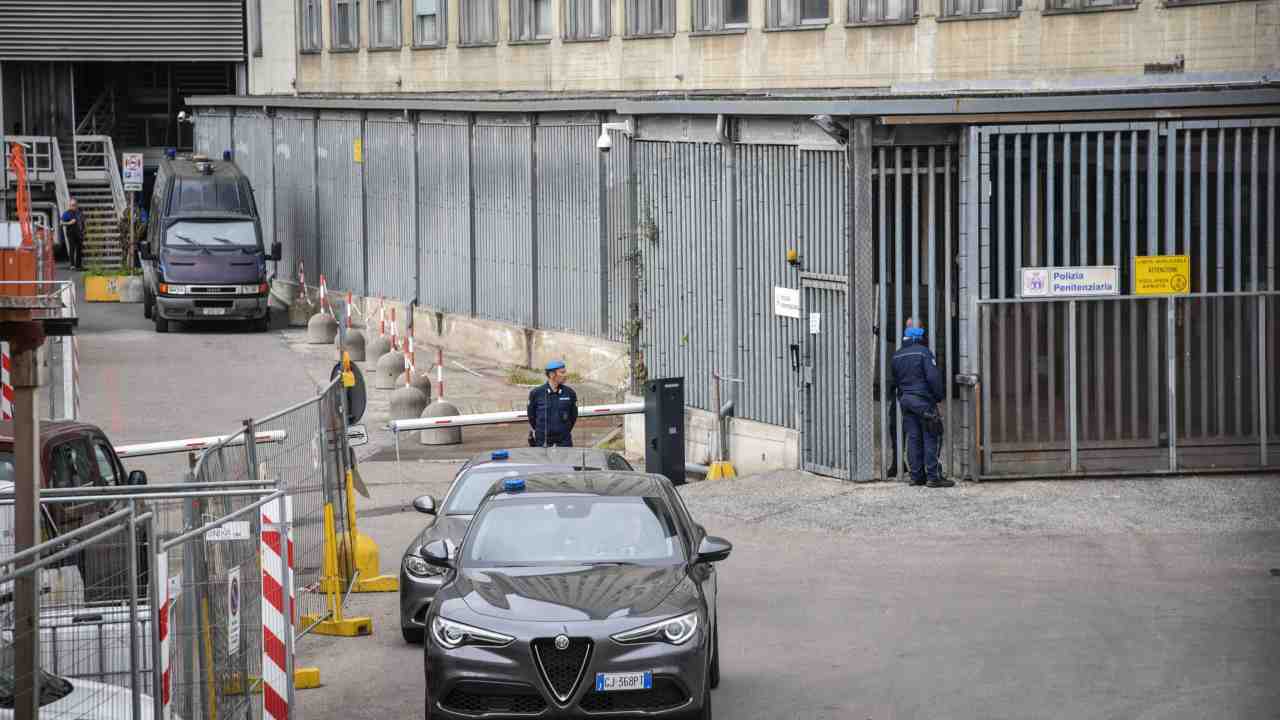 La zona detentiva dell'ospedale San Paolo