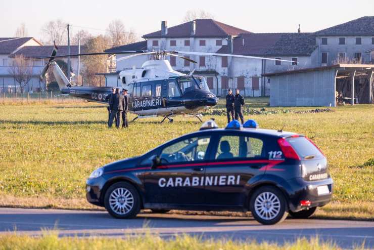 I rilievi sul luogo della tragedia 