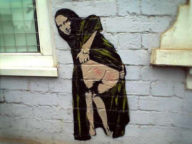 Banksy - Mona Lisa