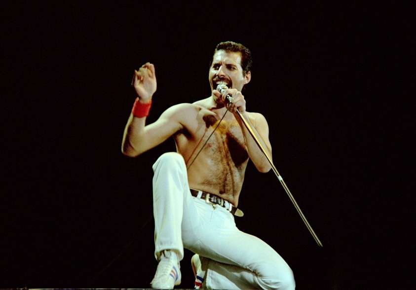 Freddie Mercury dal vivo