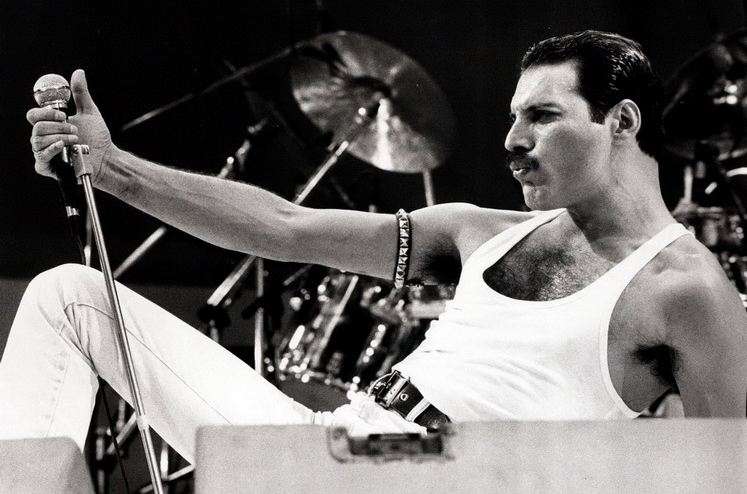 Freddie Mercury in posa